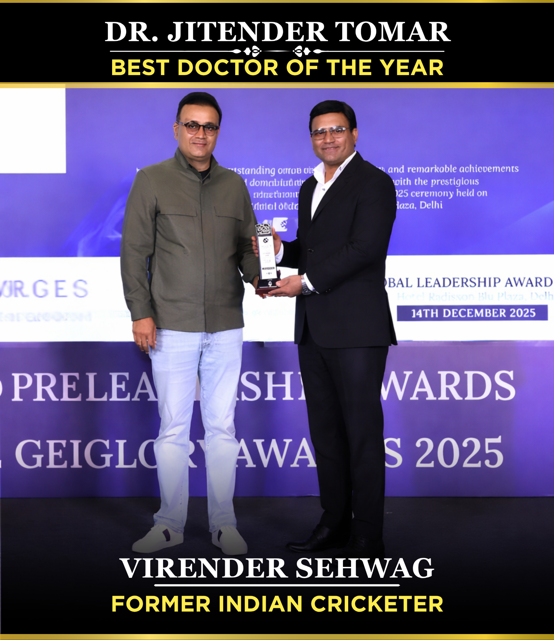 Award recognition